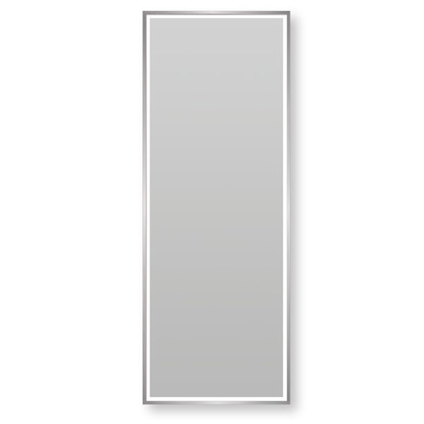 Arezzo 1200 x 450 Brushed Silver LED Universal Mirror with Motion Sensor and Anti Fog - Image 5