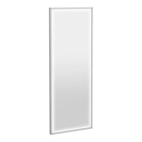 Arezzo 1200 x 450 Brushed Silver LED Universal Mirror with Motion Sensor and Anti Fog - Image 6