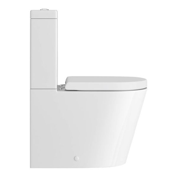 Arezzo BTW Close Coupled Toilet + Soft Close Seat - Image 4
