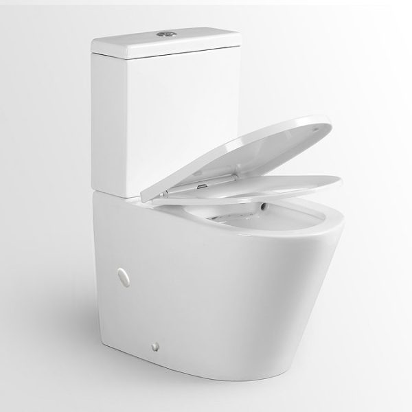EcoDelux Arezzo Water Saving BTW Close Coupled Toilet + Soft Close Seat - Image 3
