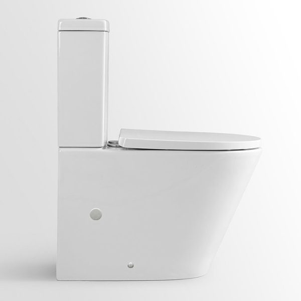 EcoDelux Arezzo Water Saving BTW Close Coupled Toilet + Soft Close Seat - Image 6