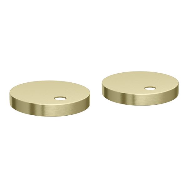 Arezzo Back to Wall Toilet (incl. Seat with Brushed Brass Hinges) - Image 3