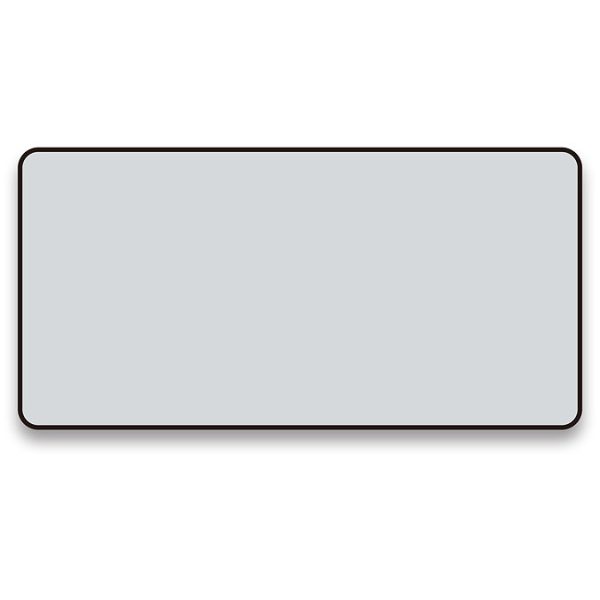 Arezzo Matt Black Framed Bathroom Mirror   1400 x 700mm - Image 3