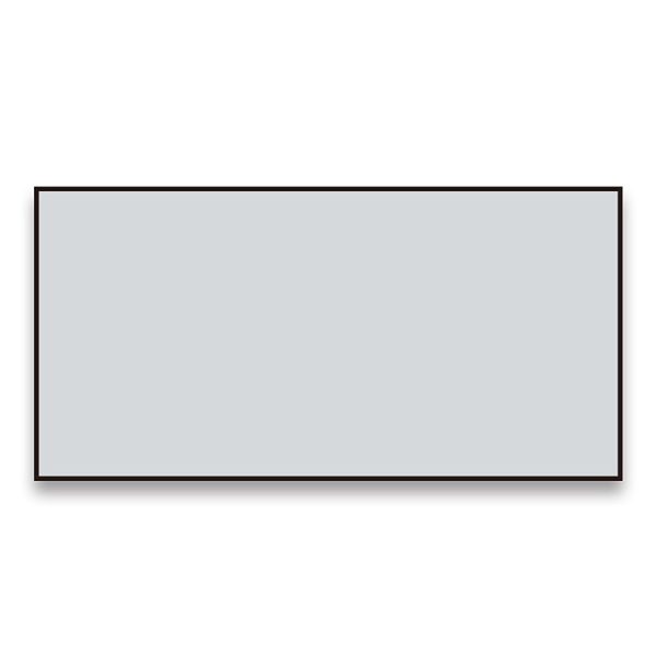 Arezzo Matt Black Square Edge Framed Bathroom Mirror   1400 x 700mm - Image 3