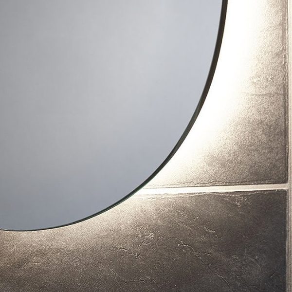 Arezzo 550 x 800mm Teardrop LED Backlit Bathroom Mirror incl. Anti Fog and Touch Sensor - Image 5
