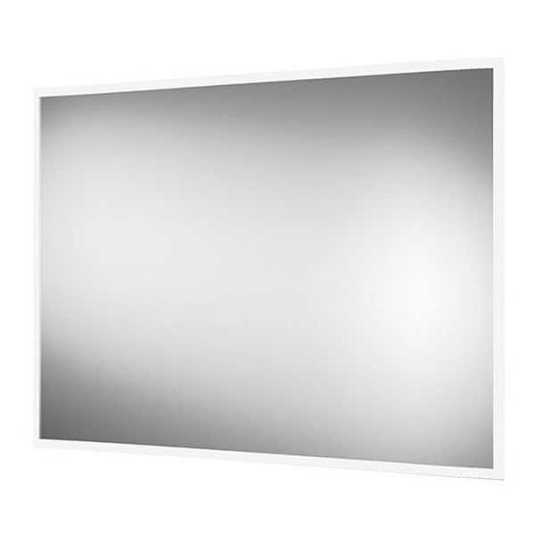 Arezzo 700 x 500mm LED Illuminated Bathroom Mirror with Shaver Socket & Anti Fog - Image 3
