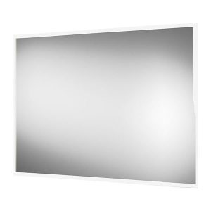 Arezzo 800 x 600mm LED Illuminated Bathroom Mirror with Colour Change, Shaver Socket & Anti Fog