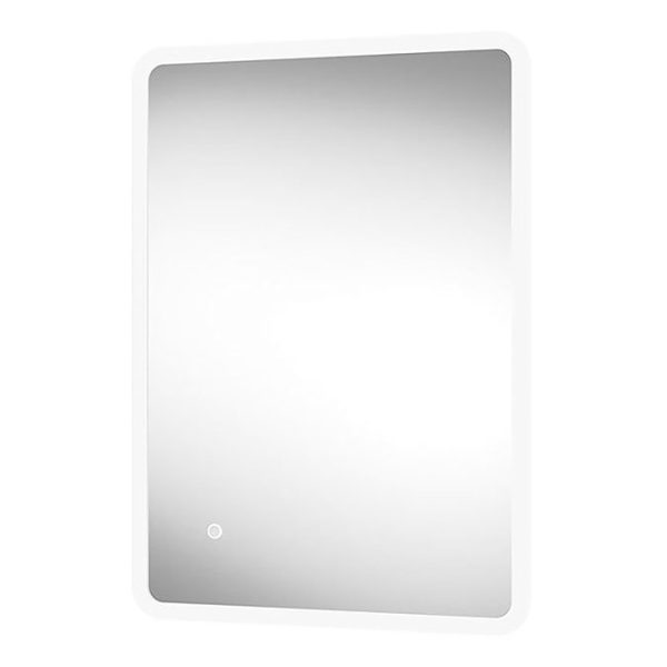 Arezzo 800 x 600mm Ultra Slim LED Illuminated Bathroom Mirror with Anti Fog - Image 3