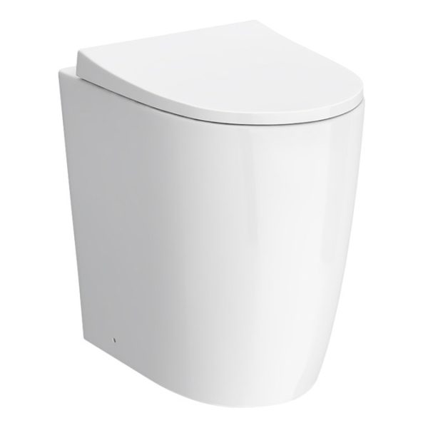 Arezzo Back to Wall Comfort Height Toilet + Soft Close Seat - Image 2