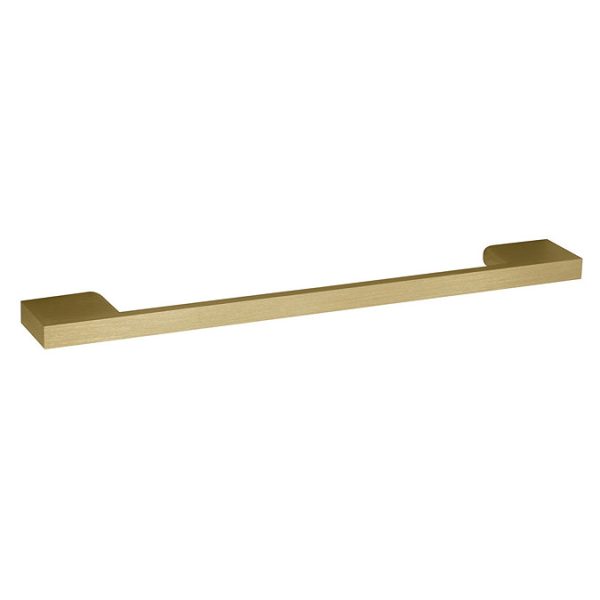 Arezzo Matt Blue 450mm 1TH Floor Standing Cloakroom Vanity Unit With Brushed Brass Handle - Image 4