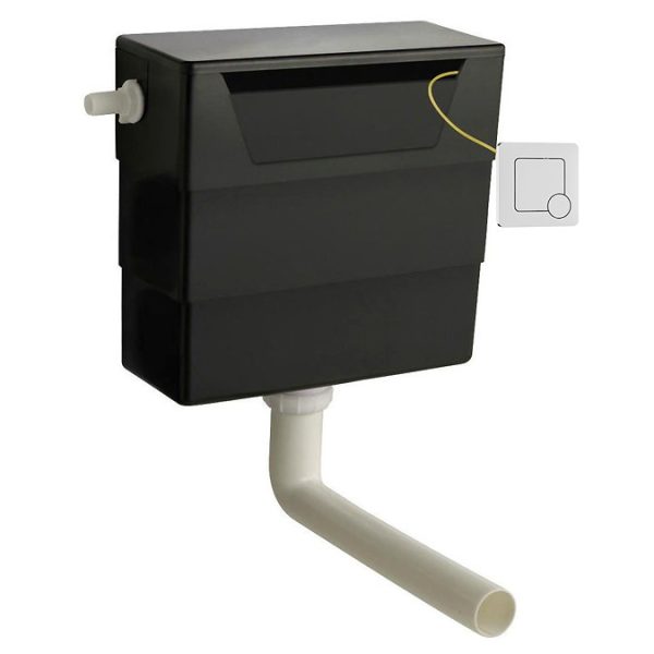 Arezzo BTW Toilet Pan with Soft Close Seat + Concealed Cistern (Chrome Hinges & Flush Plate) - Image 6