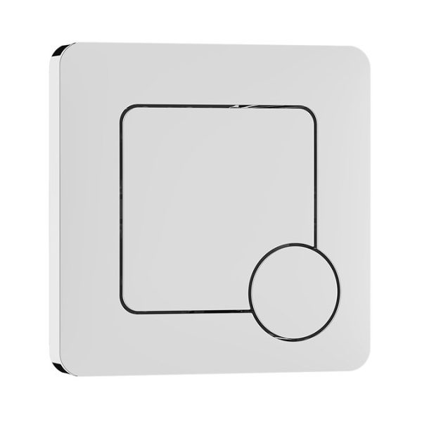 Arezzo BTW Toilet Pan with Soft Close Seat + Concealed Cistern (Chrome Hinges & Flush Plate) - Image 2