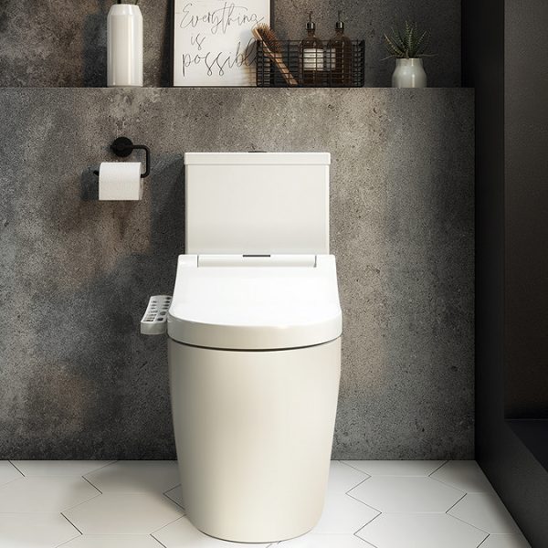 Arezzo Smart Toilet with Bidet Wash Function, Heated Seat + Dryer - Image 3