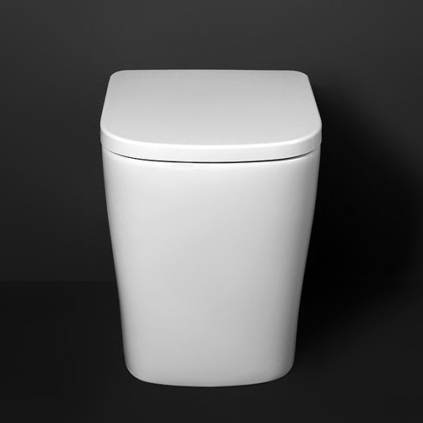 Arezzo Square BTW Rimless Toilet with Soft Close Seat - Image 4