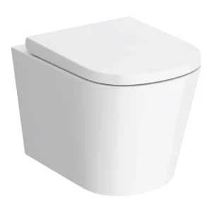 Arezzo Square Wall Hung Rimless Toilet incl. Soft Close Seat