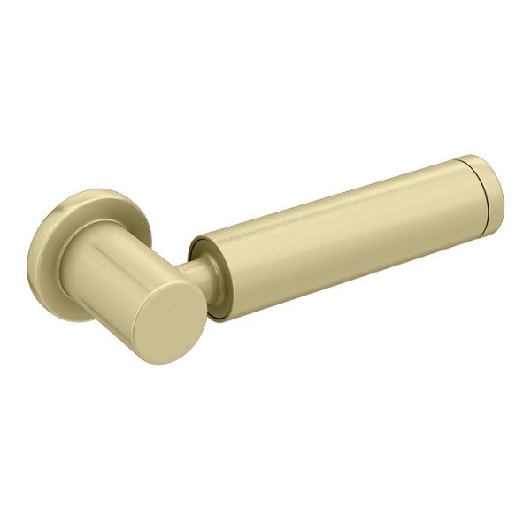 Arezzo Traditional Toilet with Brushed Brass Lever - Image 2