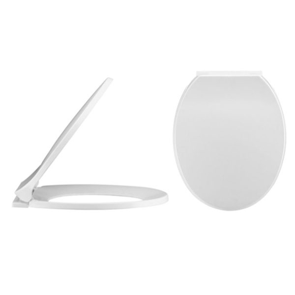 Arezzo Traditional Toilet with Chrome + Matt Black Lever - Image 4