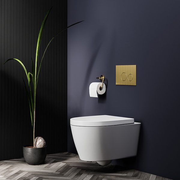 Arezzo Wall Hung Toilet incl. Soft Close Seat - Image 9