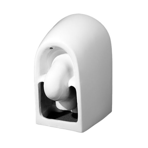 Arezzo Rimless Wall Hung Toilet (incl. Slim Soft Close Seat with Matt Black Hinges) - Image 2