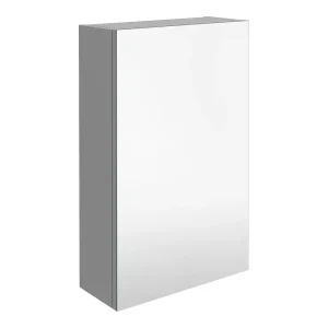 Brooklyn 450mm Grey Mist Bathroom Mirror Unit