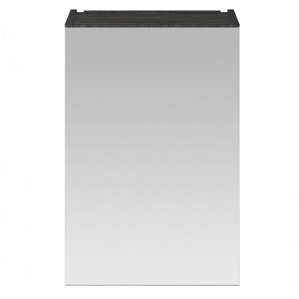 Brooklyn 450mm Black Bathroom Mirror Unit - Image 3