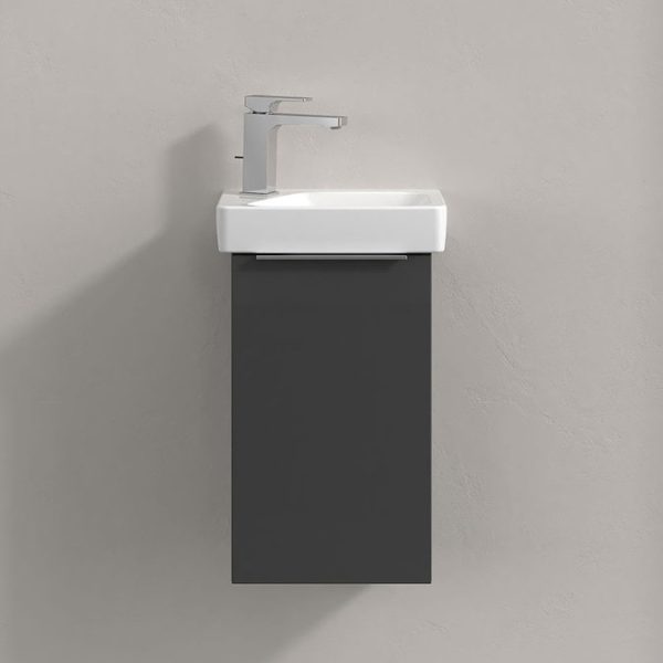 Villeroy and Boch Architectura 360mm Wall Hung Vanity Unit & Basin   Grey - Image 3