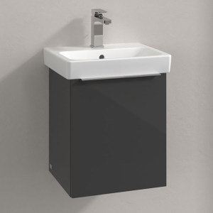 Villeroy and Boch Architectura 450mm Wall Hung Vanity Unit & Basin   Grey