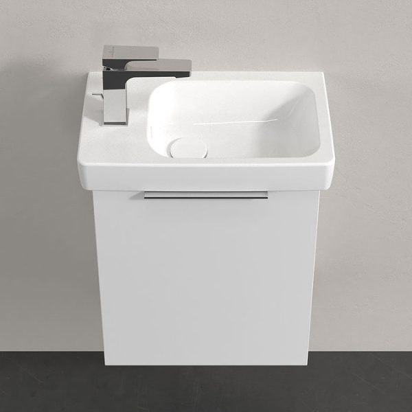 Villeroy & Boch Architectura 480mm Wall Hung Vanity Unit & Basin   White - Image 4