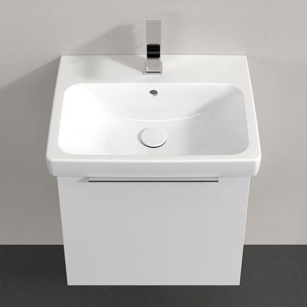 Villeroy and Boch Architectura 550mm Wall Hung Vanity Unit & Basin   White - Image 4