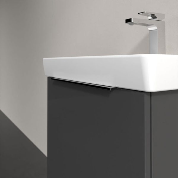 Villeroy and Boch Architectura 550mm Wall Hung Vanity Unit & Basin   Grey - Image 5