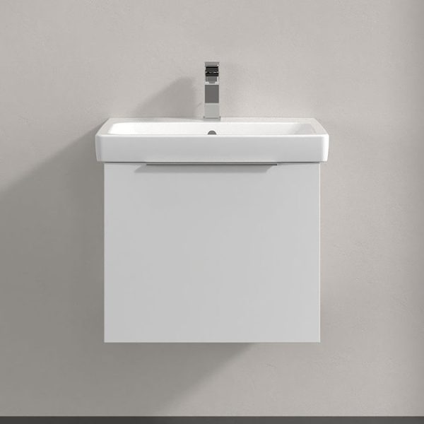 Villeroy and Boch Architectura 600mm Wall Hung Vanity Unit & Basin   White - Image 3