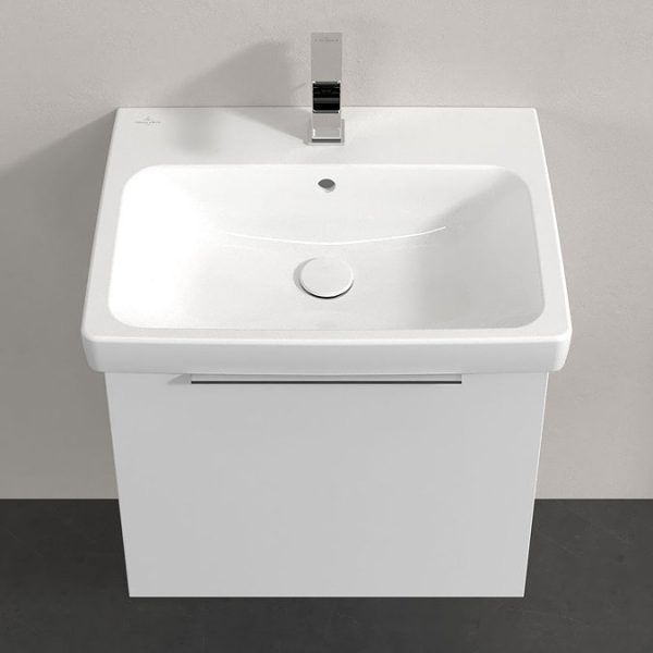 Villeroy and Boch Architectura 600mm Wall Hung Vanity Unit & Basin   White - Image 4