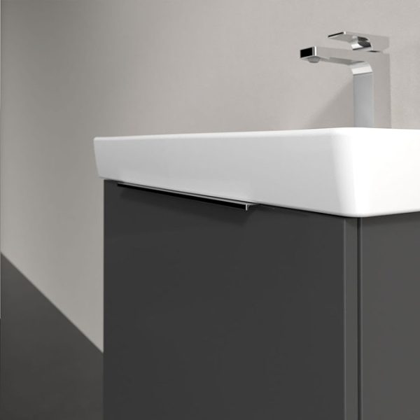 Villeroy and Boch Architectura 600mm Wall Hung Vanity Unit & Basin   Grey - Image 2