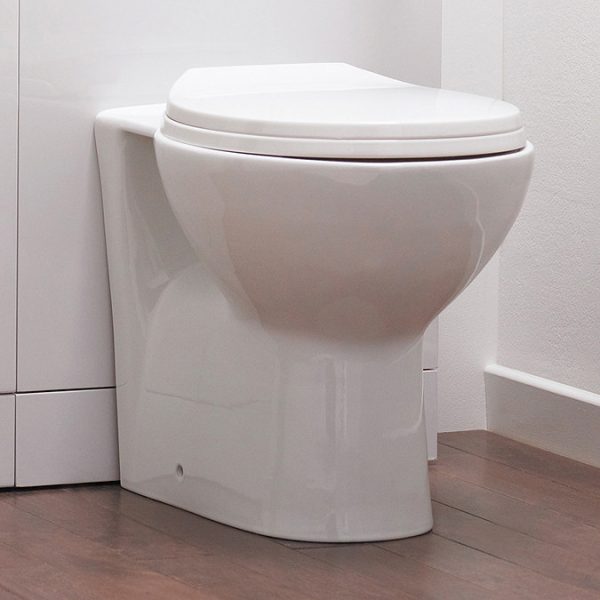 Standard Ceramic Back to Wall Toilet Pan - Image 3