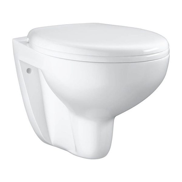 Grohe Bau Rimless Wall Hung Toilet with Soft Close Seat - Image 7