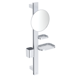 Ideal Standard Alu+ Silver 200mm Mirror & Beauty Bar