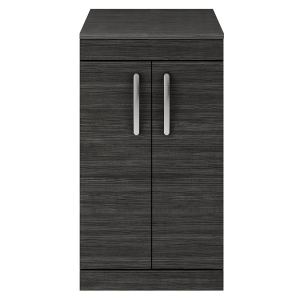Brooklyn Floor Standing Countertop Vanity Unit   Black   505mm - Image 4