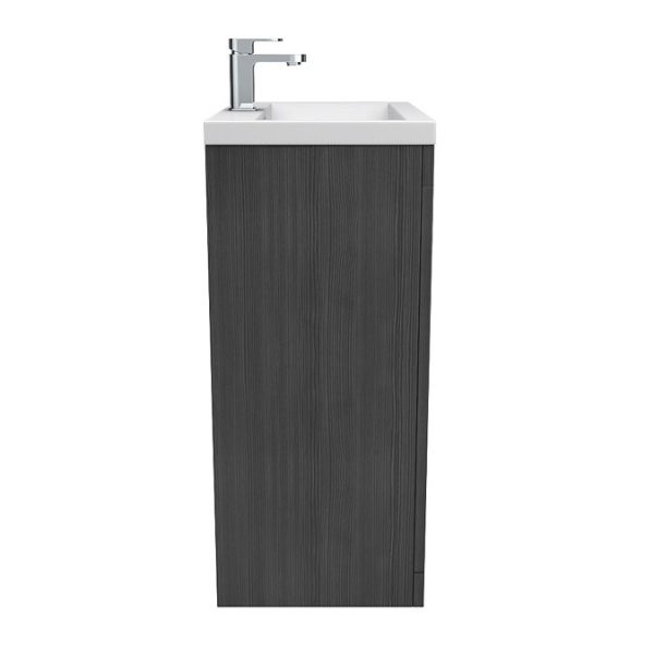Brooklyn 600mm Black Vanity Unit   Floor Standing 2 Door Unit - Image 7