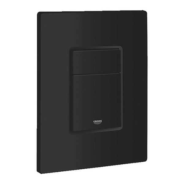 Grohe Rapid SLX 1.13m Frame / Sensia Wall Hung Shower Toilet with Matt Black Even Flush Plate - Image 4