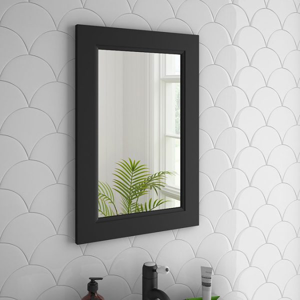 Chatsworth Mirror (600 x 400mm   Graphite) - Image 3