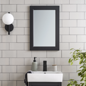 Chatsworth Mirror (600 x 400mm   Graphite)