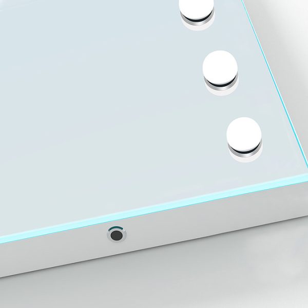 Arezzo Bulb 500 x 700mm LED Illuminated Mirror with Motion Sensor + Anti Fog - Image 3