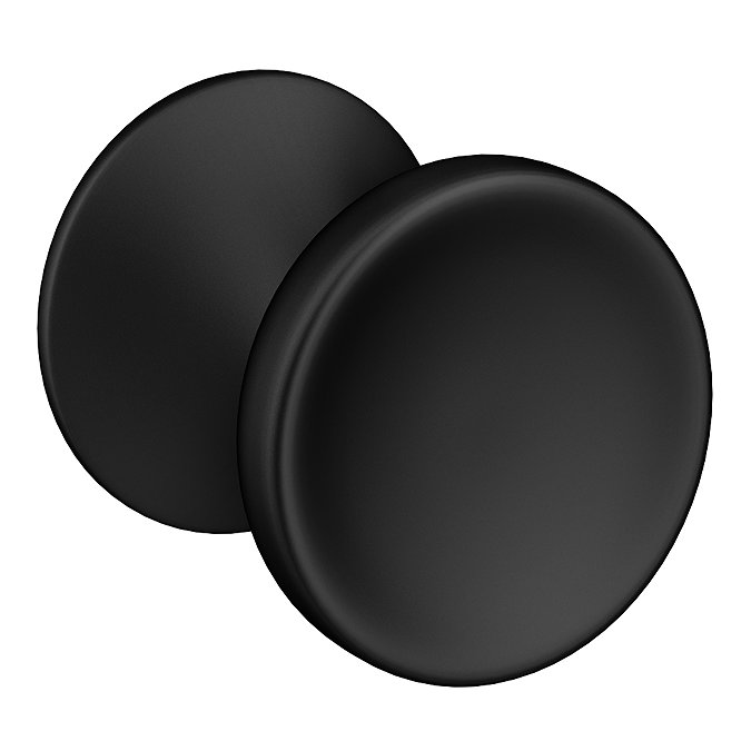 Bromley White Cloakroom Vanity Unit incl. Grey Basin & Matt Black Handle 400mm - Image 3