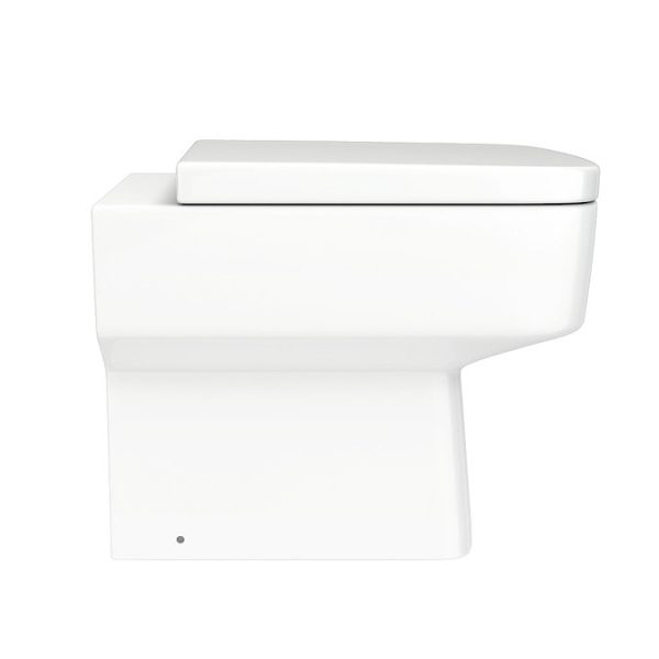 Brooklyn Squared Back to Wall Pan with Seat - Image 5