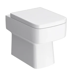 Brooklyn Squared Back to Wall Pan with Seat