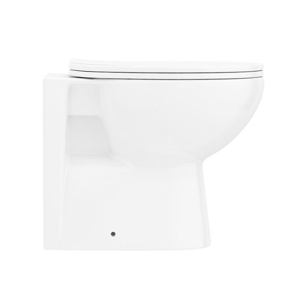 Standard Ceramic Back to Wall Toilet Pan - Image 4