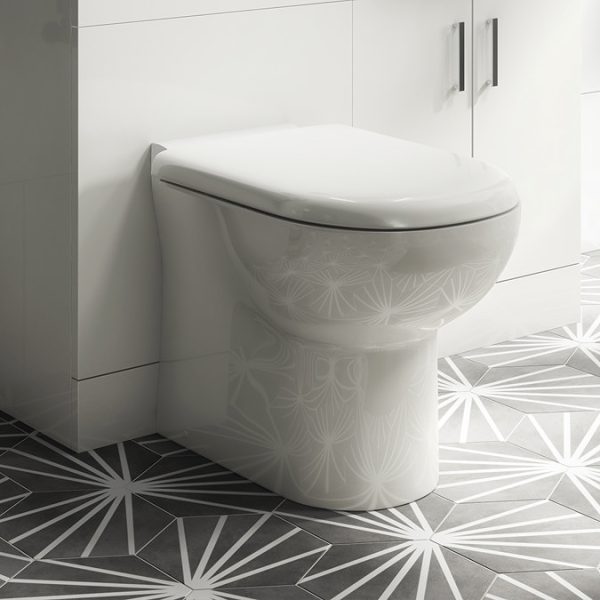 Back To Wall Toilet with Soft Close Seat + Concealed Cistern - Image 3