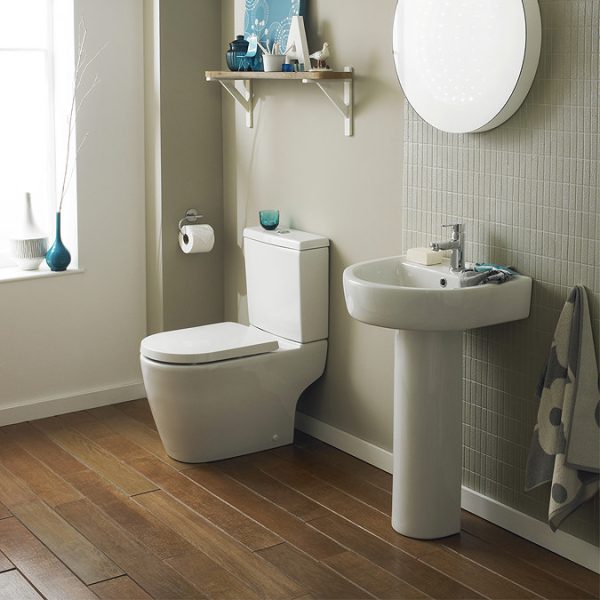 Bianco Close Coupled Modern Toilet + Soft Close Seat - Image 5