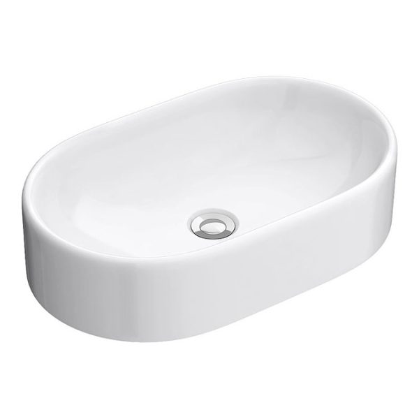Brooklyn Wall Hung Countertop Basin Unit   Grey Avola   605mm incl. Basin - Image 2