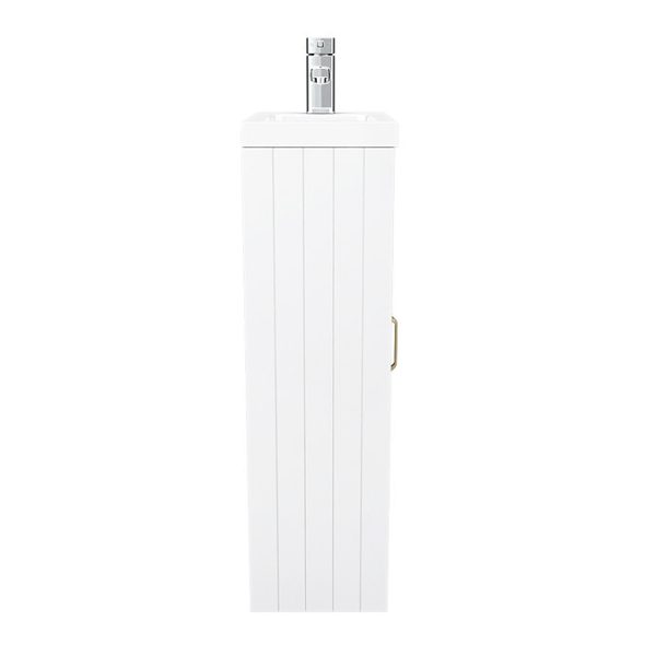 Chatsworth Traditional White Small Vanity   400mm Wide - Image 7